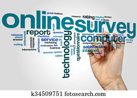 Online survey word cloud Online survey word cloud