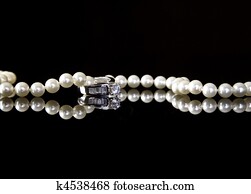 Jewelry on black satin Jewelry on black satin
