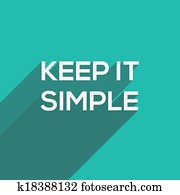 mantenha, aquilo, simples, modernos, apartamento, tipografia