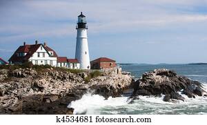 Portland Head Light Morning 1 Portland Head Light Morning 1
