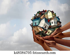 social, caja, concepto