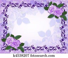 גבול פרחוני, אזובין, ורדים