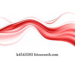 red waves on white red waves on white