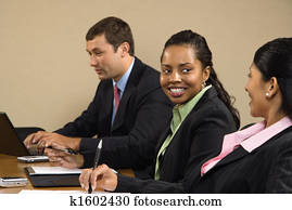 záležitosť, meeting.