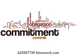 compromiso, palabra, nube