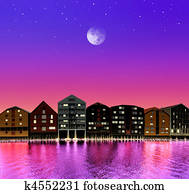 fairytale, cidade fairytale, cidade