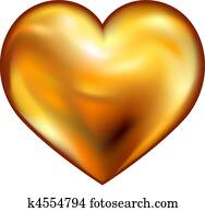 gold heart gold heart