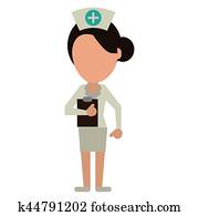 nurse work hospital clipboard nurse work hospital clipboard