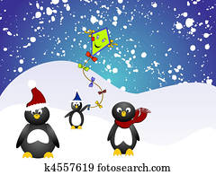 penguin family penguin family