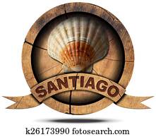 Santiago de Compostela - Pilgrimage Symbol