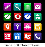 web, symbol, tasten web, symbol, tasten