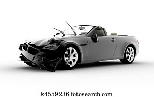 תאונה, מכונית