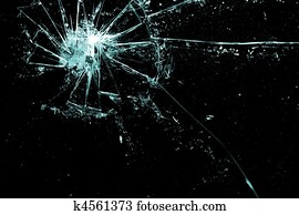 broken glass