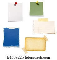 brown old paper note background