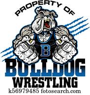 buldogue, wrestling