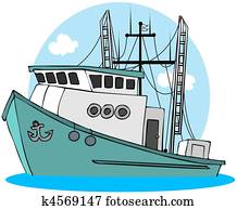 Fishing Trawler Fishing Trawler