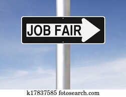 Job Fair This Way Job Fair This Way