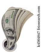 Money down the drain