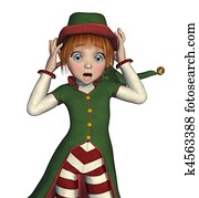 Santa's Elf is Starting to Panic! Santa's Elf is Starting to Panic!