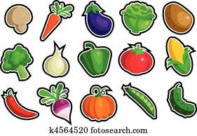 Vegetable Icons Vegetable Icons