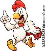 Cartoon chicken Cartoon chicken