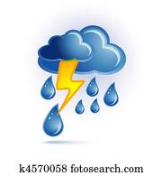 cloud and lightning cloud and lightning