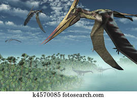 Prehistoric Morning - Flying Overhead Prehistoric Morning - Flying Overhead