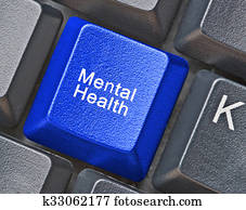 teclado, para, saúde mental