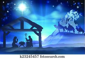 לידה, קטע של חג ההמולד