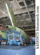 Airplane Shell During Manufacturing Airplane Shell During Manufacturing