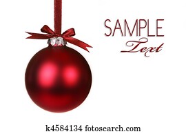 feriado, ornamento natal, penduradas