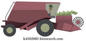 naudas summas, harvesting