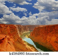 água, em, a, começando, de, a, garganta grande