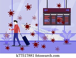 2019-20, wuhan, coronavirus, kitörés, concept.