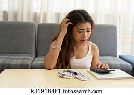 jovem, par asiático