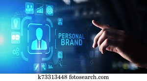 Personal branding brand development business education concept. Personal branding brand development business education concept.