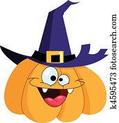 Pumpkin witch