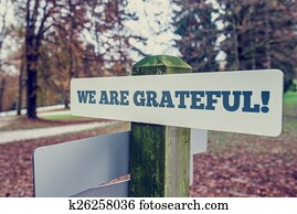 We Are Grateful