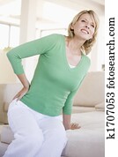 Woman With Back Pain Woman With Back Pain