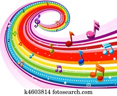 arc-en-ciel, musique