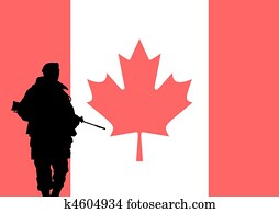 Canadian soldier Canadian soldier