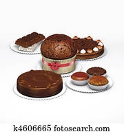 Chocolate dessert Chocolate dessert