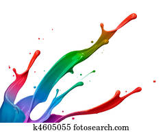 colorful paint splash colorful paint splash