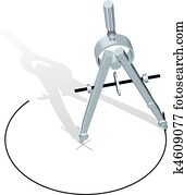 Drafting compass drawing plan design circle Drafting compass drawing plan design circle