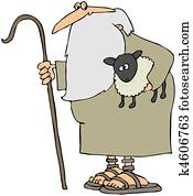 Shepherd Holding A Lamb Shepherd Holding A Lamb