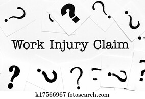 Work injury claim Work injury claim