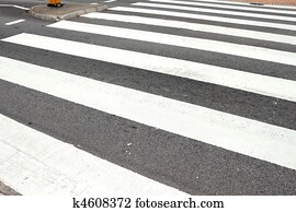 Zebra crossing Stock Photo | 1774618 | Fotosearch