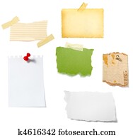 brown old paper note background