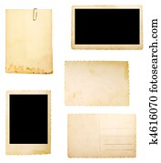 brown old paper note background