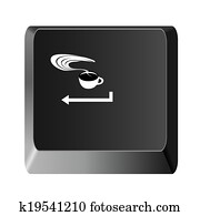 button to enter the coffee relax button to enter the coffee relax